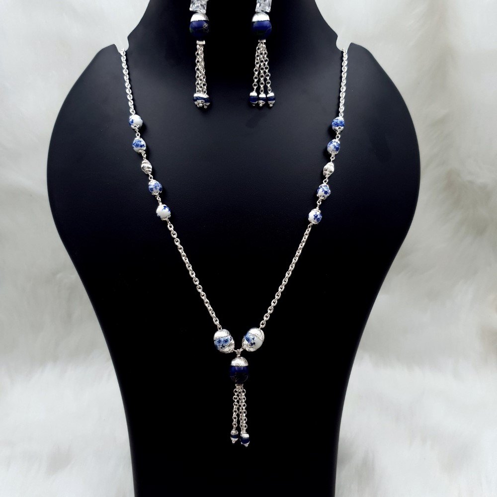 925 Sterling Silver light weight Mala Set